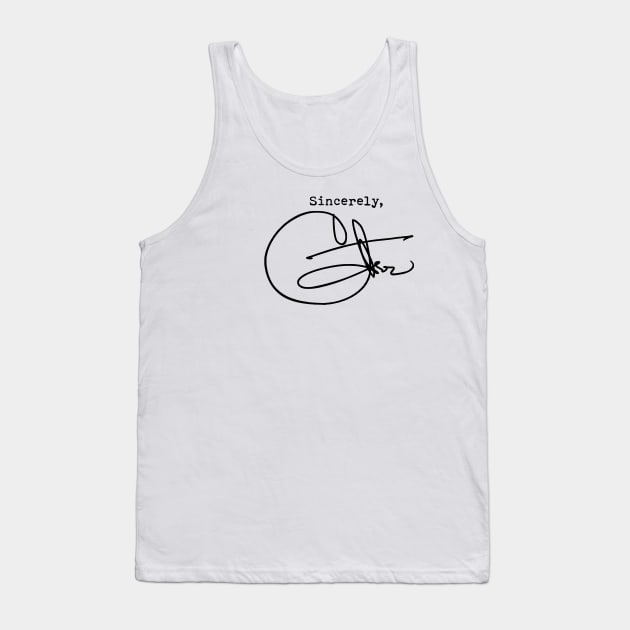 Cher, sincerely. Tank Top by baranskini